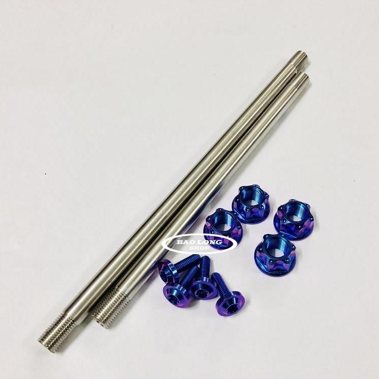 Cặp Cốt INOX 304 Full ốc Titan GR5 Gắn WINNER (màu Xanh Tím),Sản Phẩm Chất Lượng, Gian Hàng Uy Tín, Giá Cả Cực Tốt, Mua Ngay.