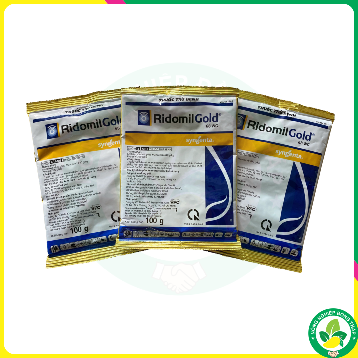 Thuốc Trừ Bệnh RidomilGold 68 WG (gói 100g)
