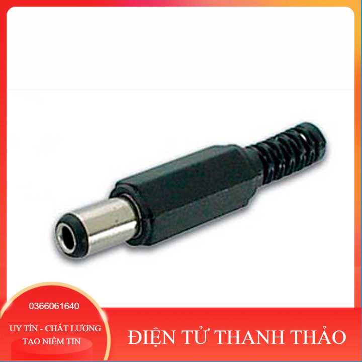10 Đầu jack DC 3.5x1.5mm chân đực