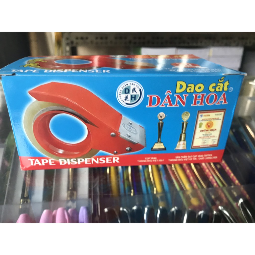 [HCM]Cắt băng keo tay cầm sắt 5F DÂN HOA