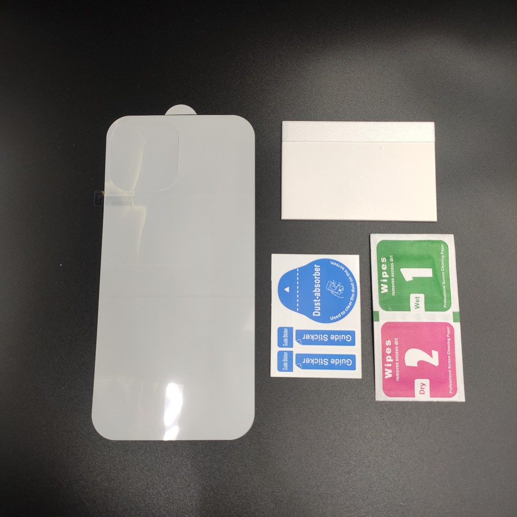 [HCM]Miếng dán dẻo TPU Mặt Lưng full cho iphone (Tặng kèm Gạc)