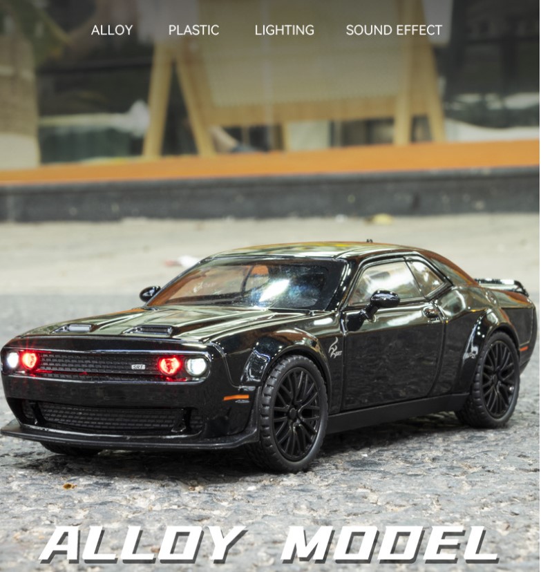 Xe mô hình Dodge Challenger SRT Hellcat tỷ lệ 1:32