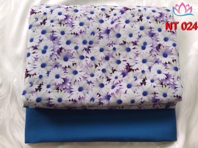 [HCM]Vải áo dài hoa nhí
