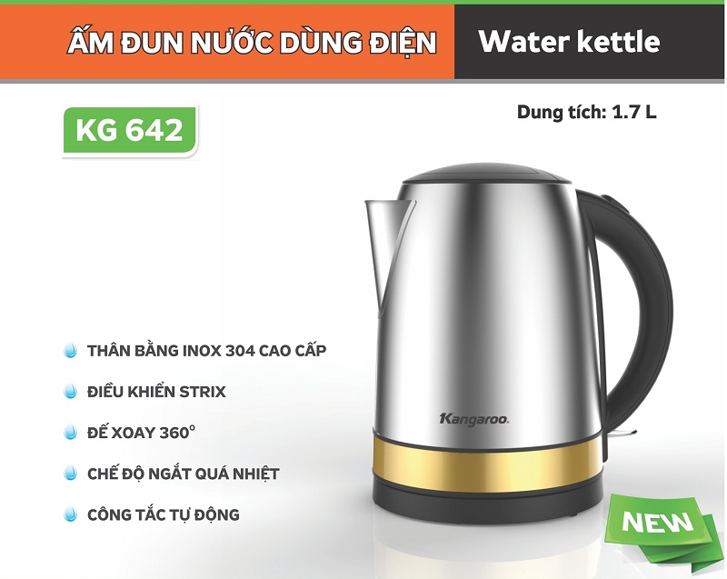 Bình đun siêu tốc KG642