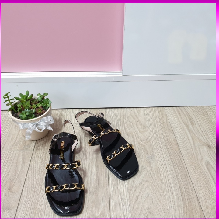 GIÀY SANDAL QUAI XÍCH