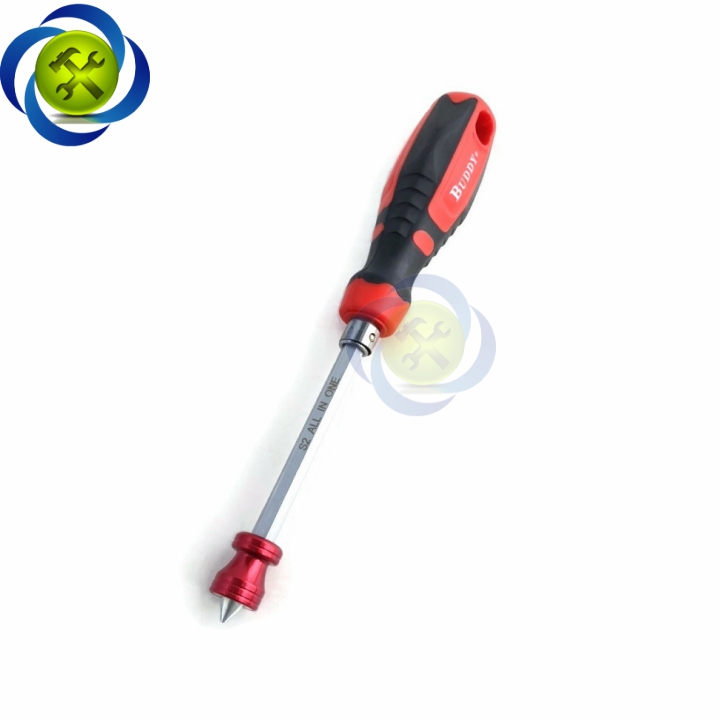 [HCM]Tua vít 2 đầu Buddy BA0139 có nam châm trợ hút