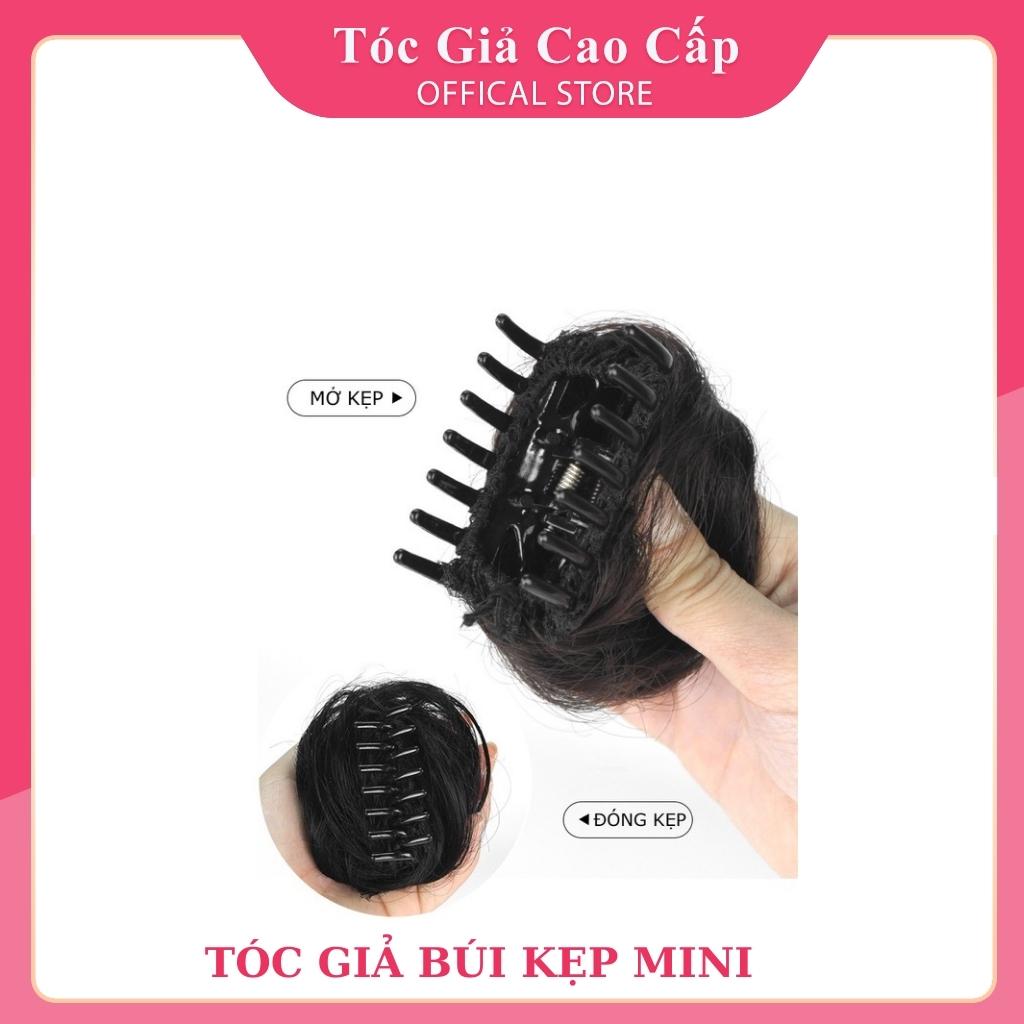 Tóc giả búi tròn mini - mẫu mới hót hít