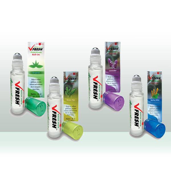 Dầu lăn thảo dược Vfresh 4ml