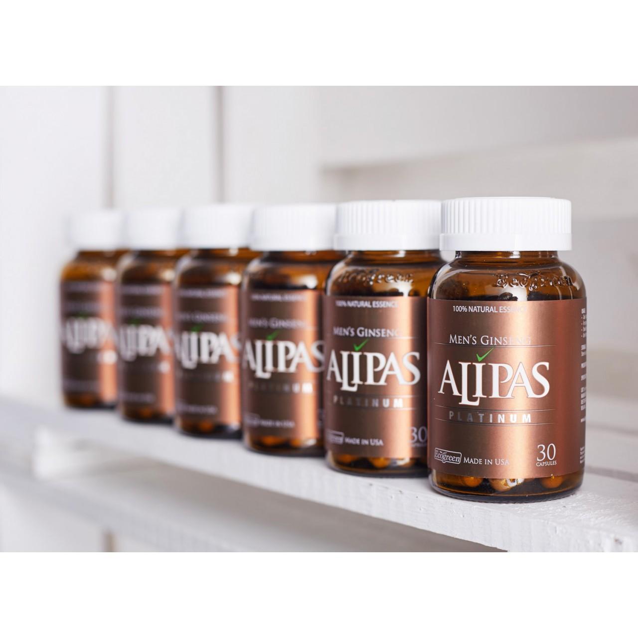 [HCM]Sâm Alipas Platinum - 30 viên - Mỹ