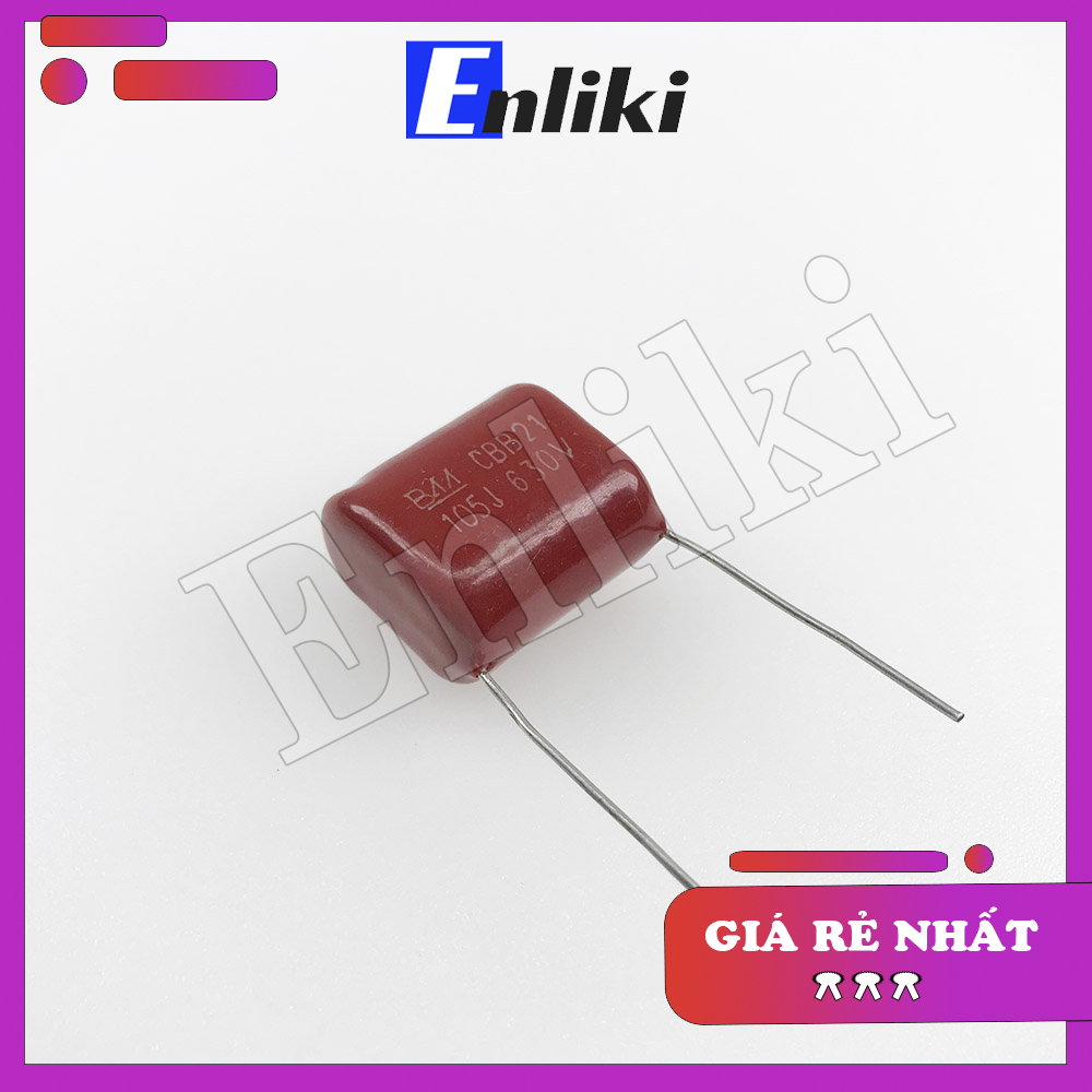 Tụ 1uF CBB 105J 630V 20mm