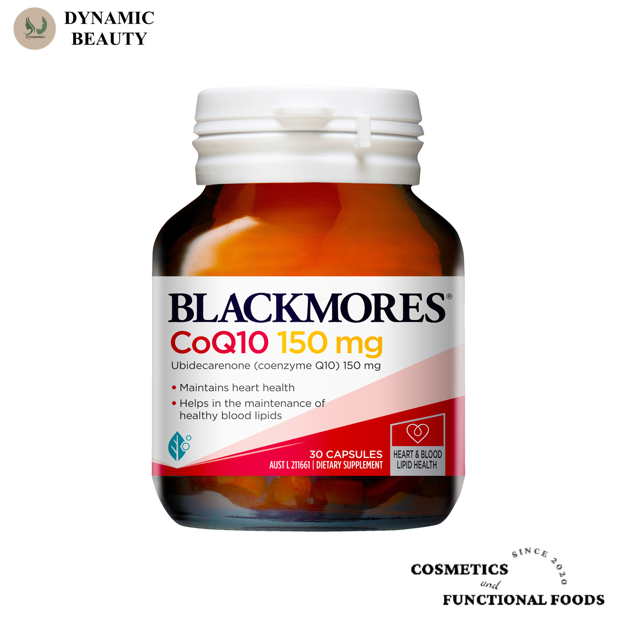 Viên uống Blackmores CoQ10 150mg 30 viên hỗ trợ sức khỏe tim mạch