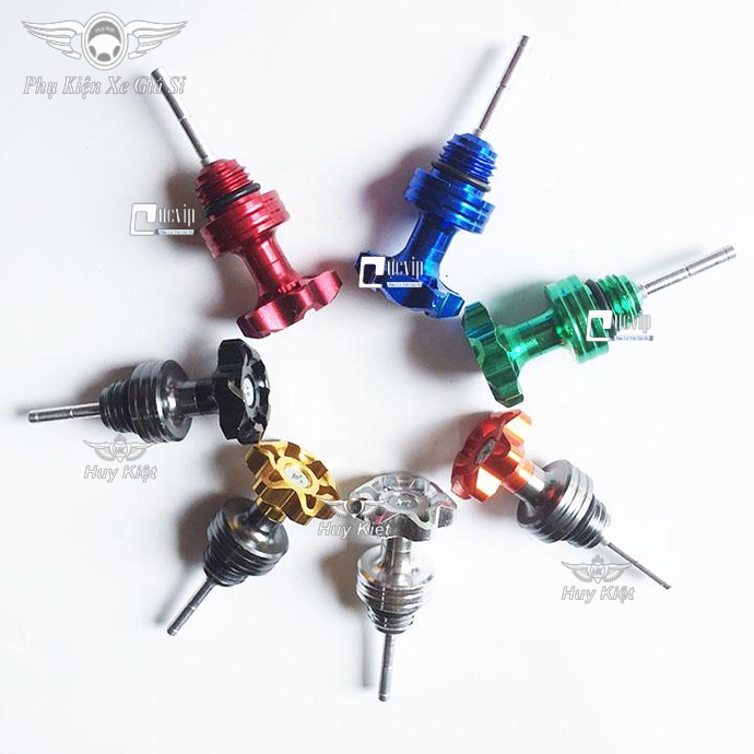 Ty thăm nhớt bông mai nhôm cnc cho mọi dòng xe ms2148