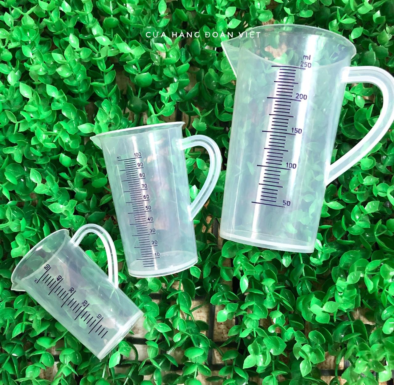 Ca Đong - Bộ 3 Ca Đong Pha Chế 50 ml, 100ml, 250ml