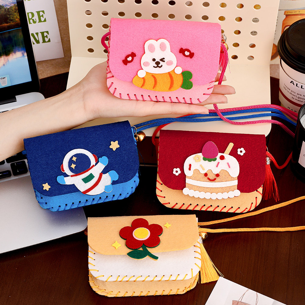 TÚI XÁCH THỦ CÔNG CHO BÉ TỰ LÀM, ĐỒ CHƠI HANDMADE CHO BÉ