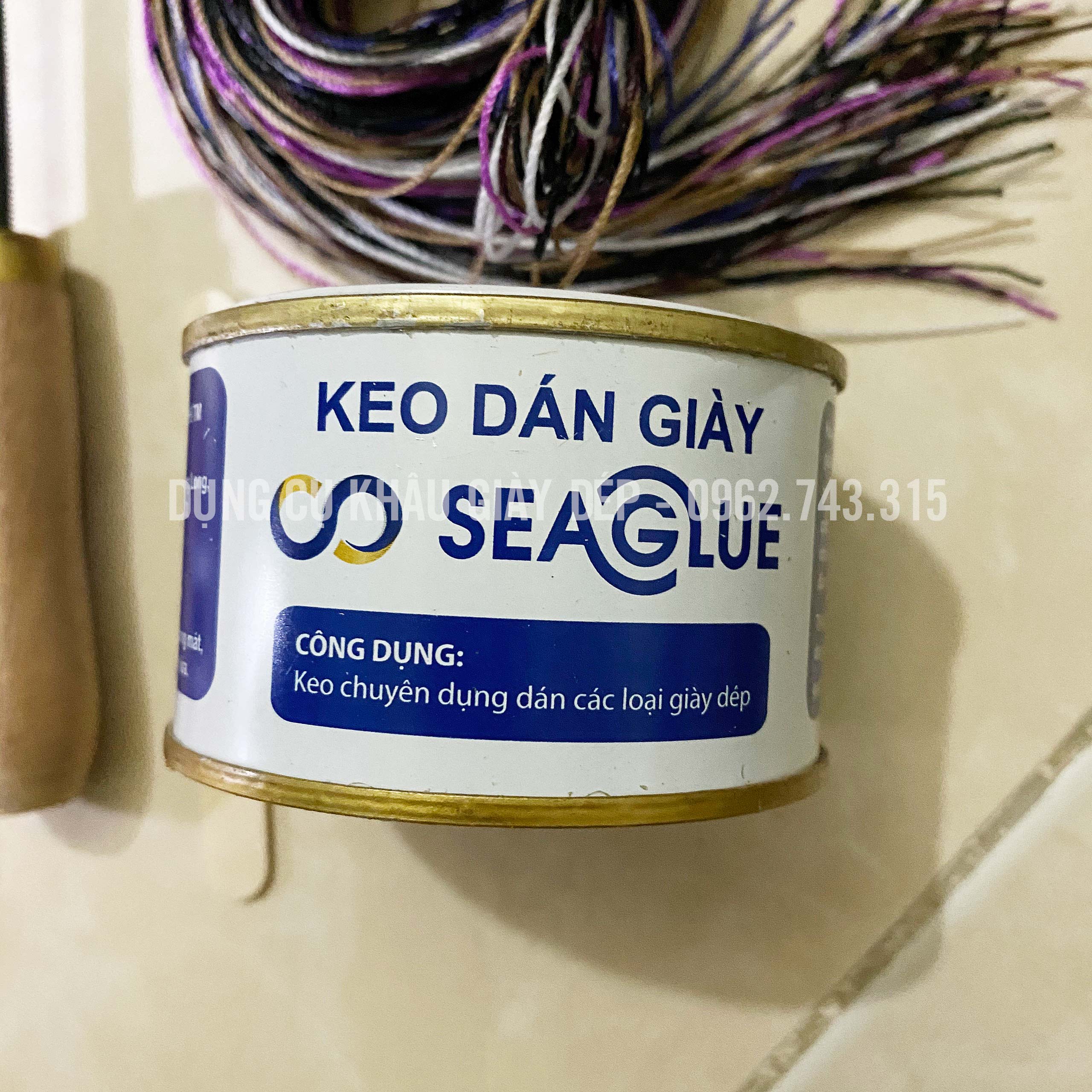 Combo bộ kim khâu giày kèm keo dán (Tặng chỉ)