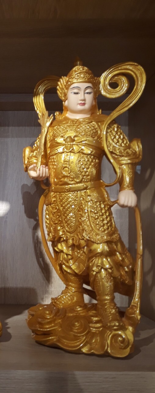 [HCM]Ông Hộ Pháp đứng 40cm composite