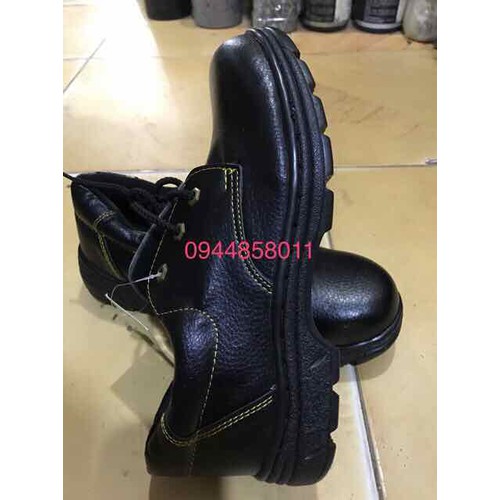 Giày bảo hộ lao động ABC DPH mũi sắt chỉ vàng