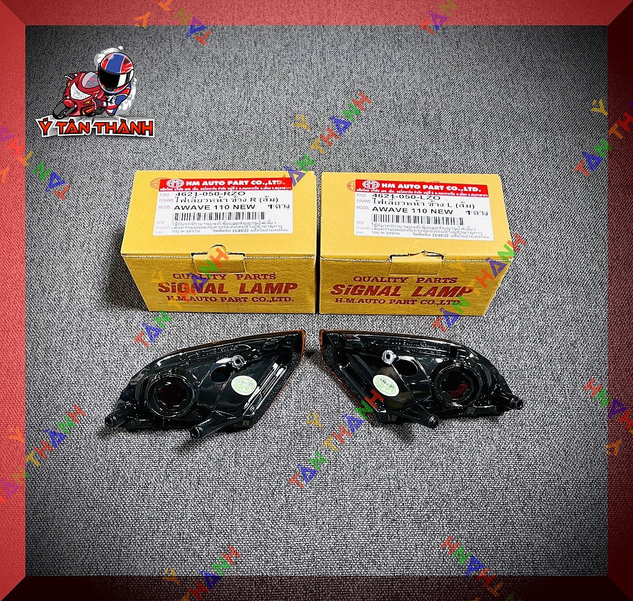 Đèn pha xi nhan CAM wave 110 thái HMA