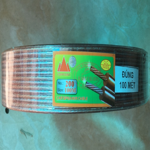 Dây loa núi đủ size - cuộn 100m