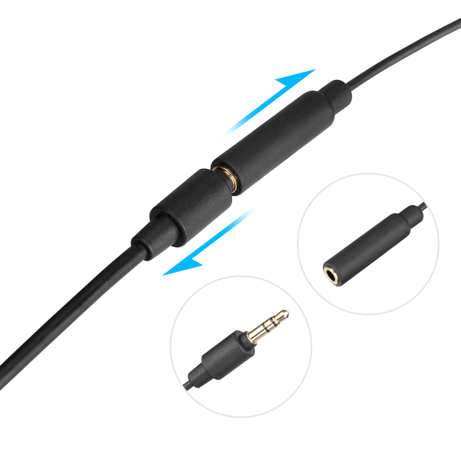 Micro gài áo cho các thiết bị iOS Boya BY-M2 (MFi)