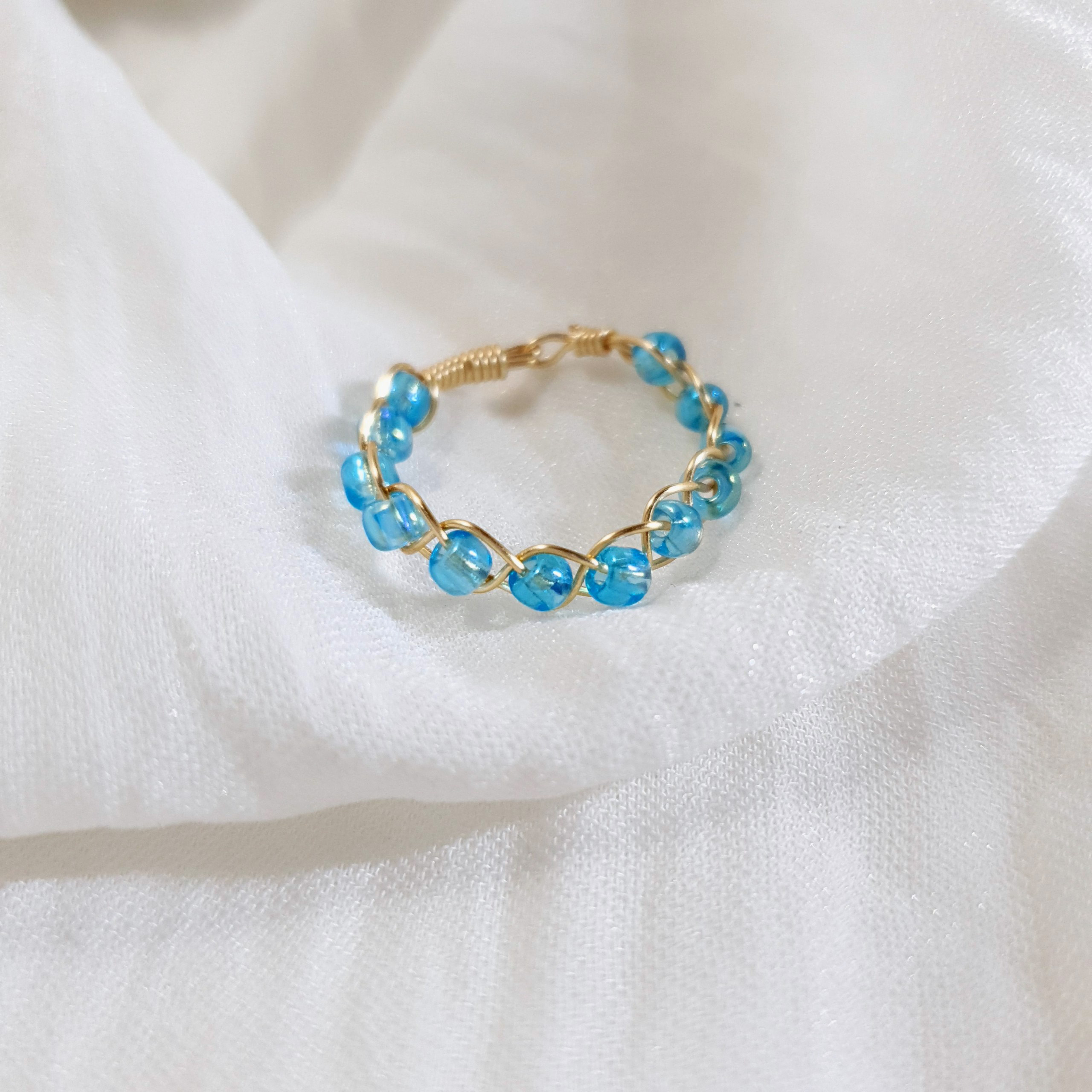 Mix color handmade ring