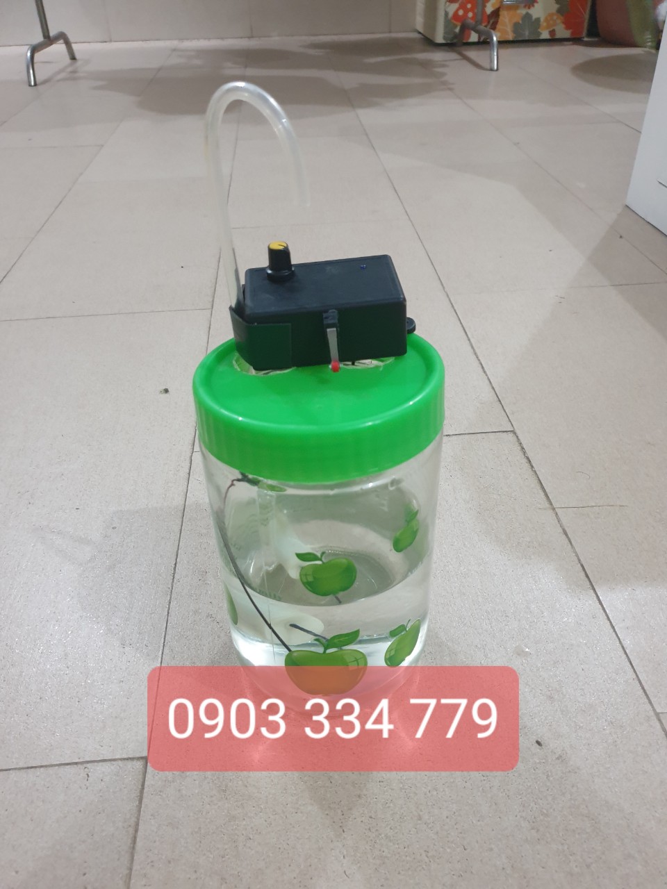 [đã HÀN sẵn như hình] Combo rót ruou bơm chìm công tắt hành trình