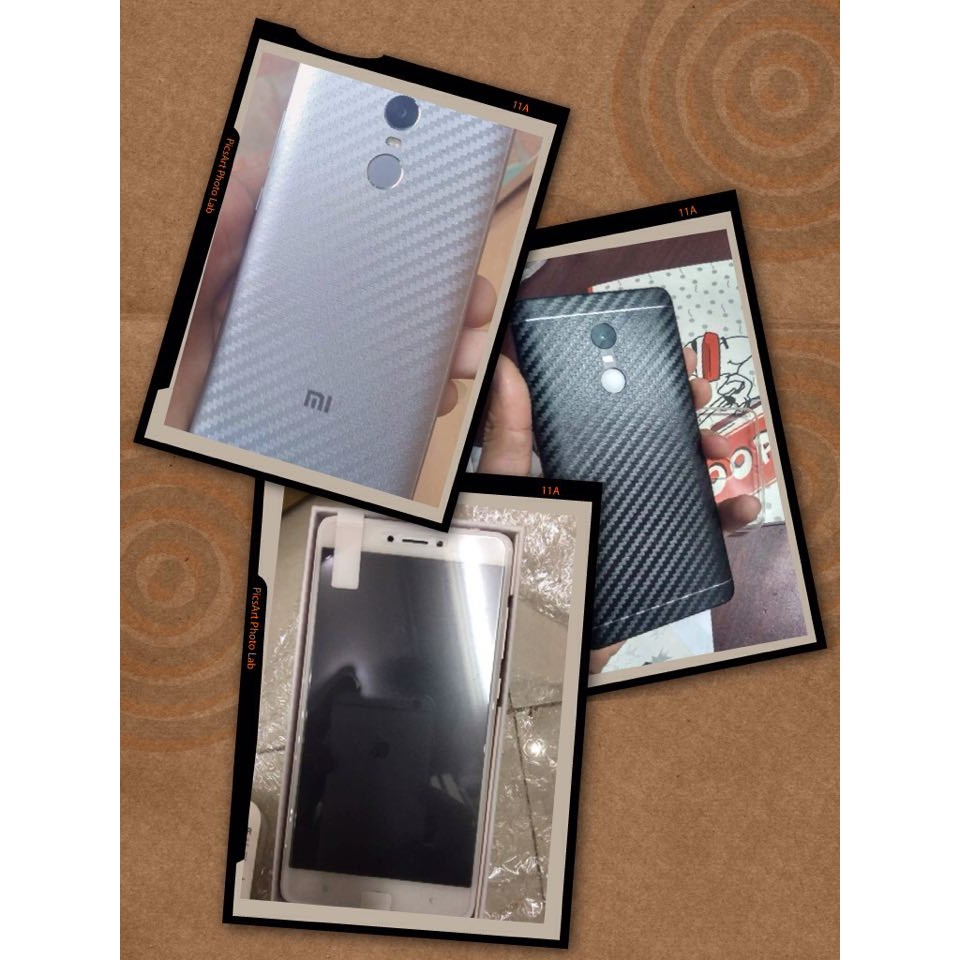 Combo dán cacbon và cường lực xiaomi note 4x