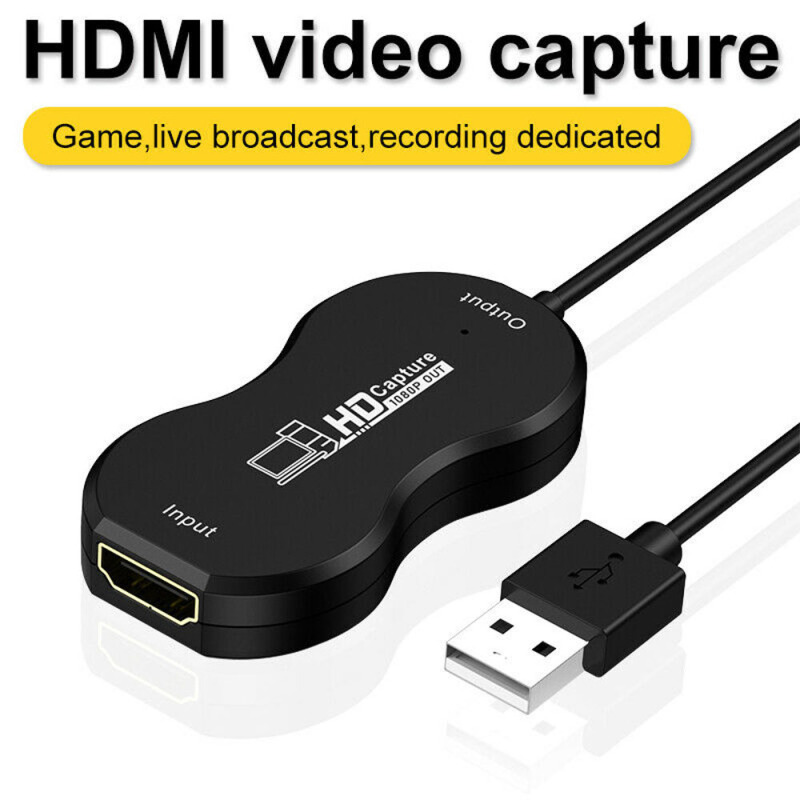 Bảng giá Bộ Chuyển Đổi Thẻ Ghi Hình Trò Chơi HDMI Sang USB2.0 Cho Máy Tính Xách Tay HDTV LCD TV HD 1080P Video Bộ Chuyển Đổi Cáp, Chụp Thẻ Phong Vũ