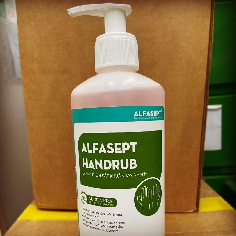 Dung dịch rửa tay khô ALFASEPT cao cấp