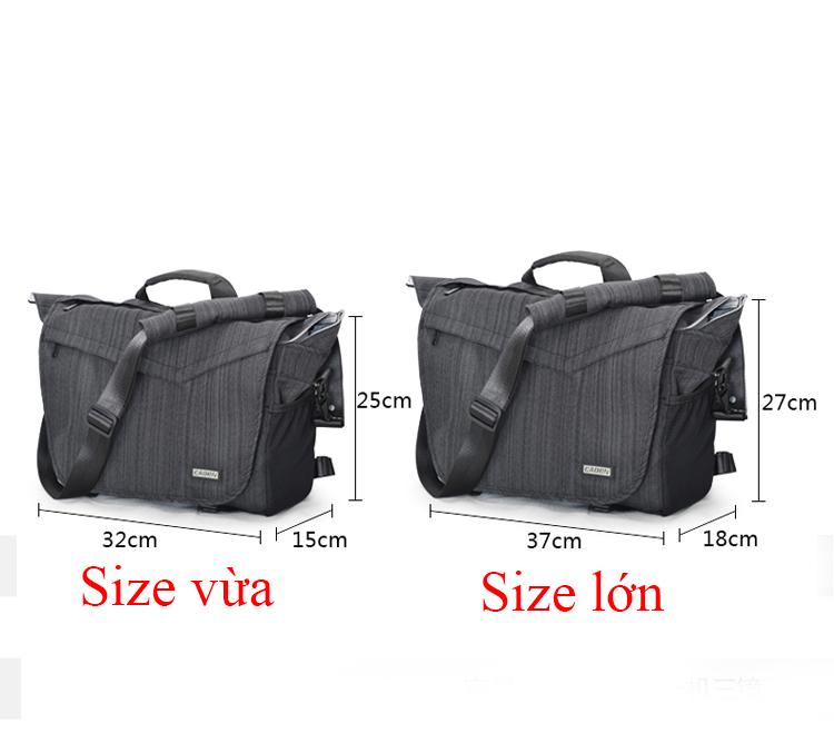 [HCM]Túi Máy Ảnh thời trang Caden K11 size lớn