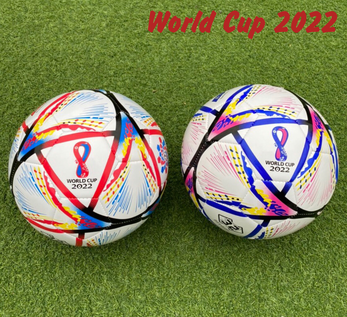 Bóng đá WC_2022 số 5 ( Tặng kim bơm và lưới đựng bóng)