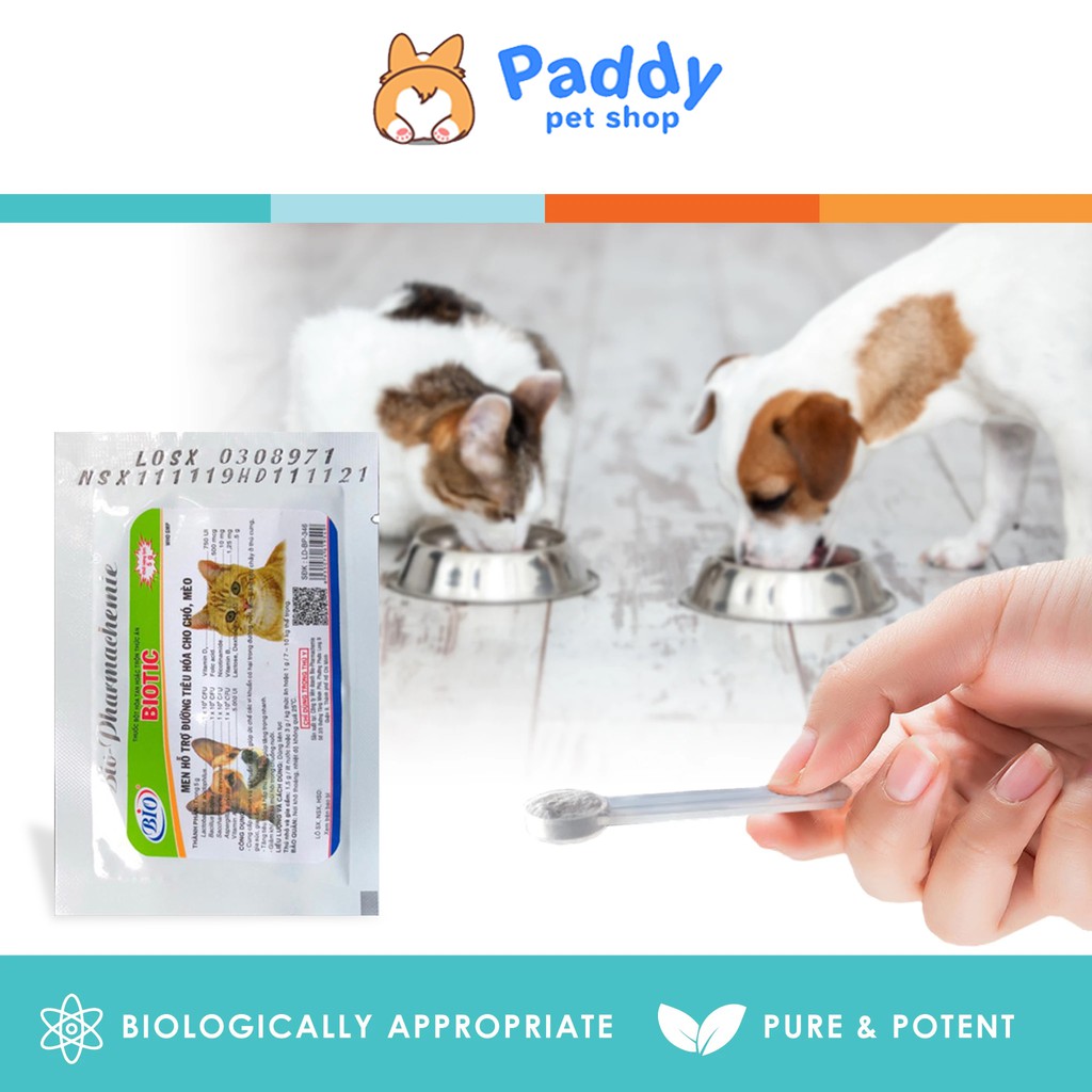 Men Hỗ Trợ Đường Tiêu Hóa Cho Chó Mèo Biotic