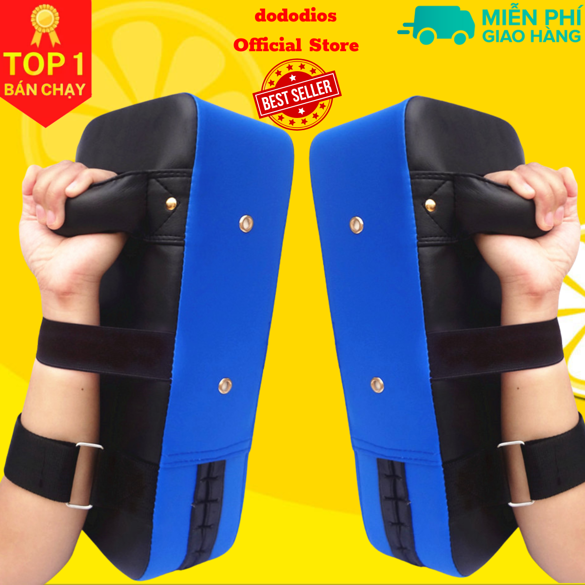Đích đá boxing hình chữ nhật 20x40x10cm , đích đấm đá võ thuật DODODIOS, đích đấm boxing, đích đá karate, đích đá taekwondo - Hàng chính hãng