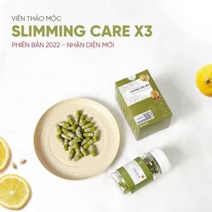 Viên Thảo Mộc Slimming Care X3 số 1 + Thảo mộc detox