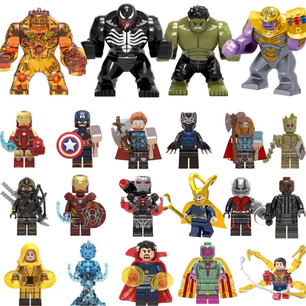 Đồ chơi Lego siêu anh hùng/ nhân vật hoạt hình dành cho các bé