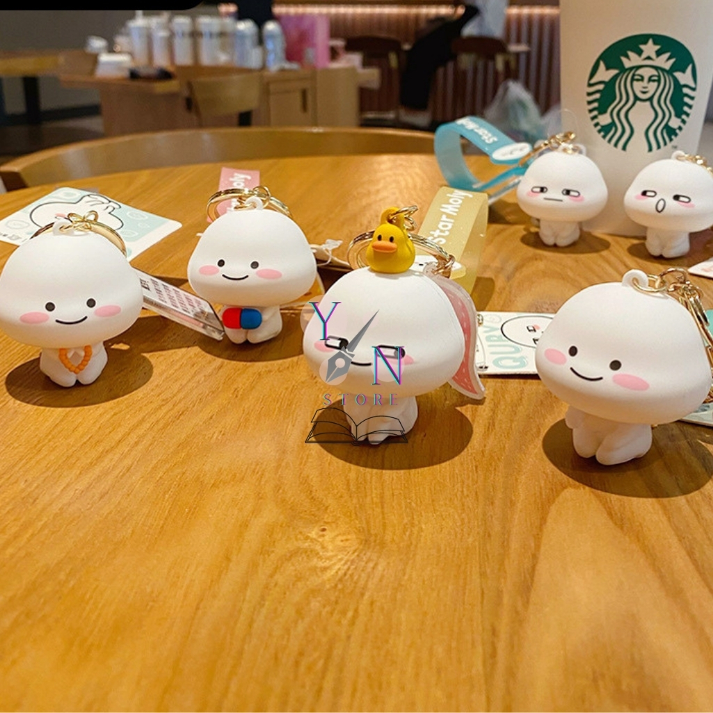 Móc Khóa Hoạt Hình 50 Sắc Thái Siêu Cute