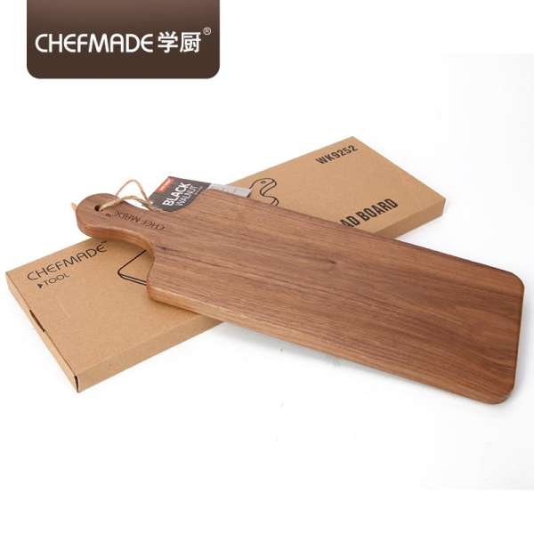 Chefmade Chef Made Nướng Dụng Cụ Óc Chó Đen Gỗ Bánh Mì Pallet Thớt Gỗ Thớt Nướng Khay Bánh