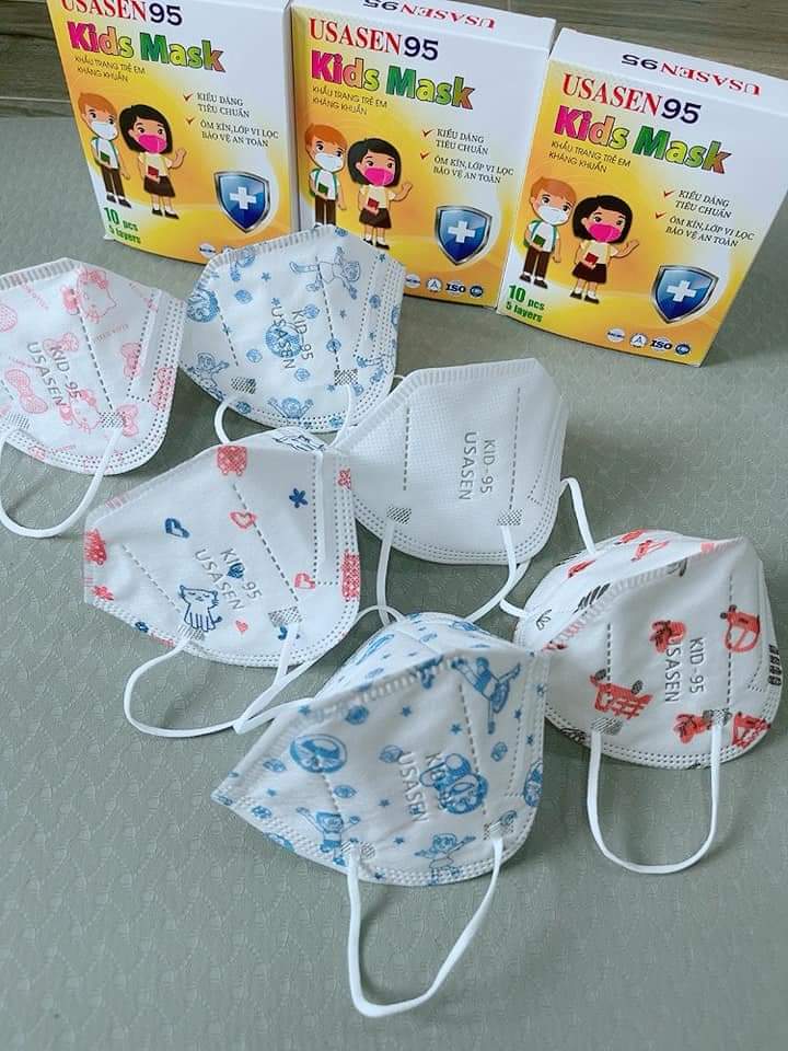 Khẩu trang kháng khuẩn N95 trẻ em
