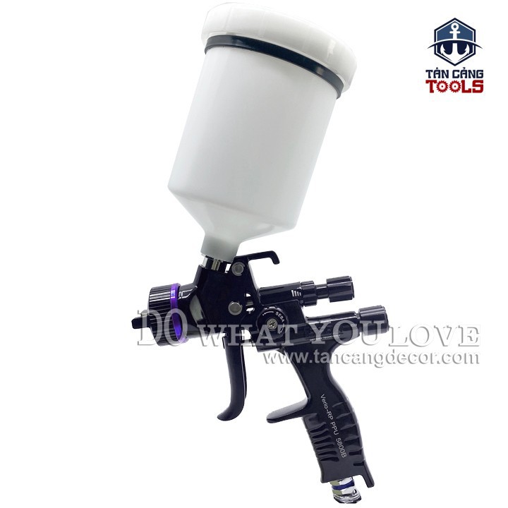 [Trả góp 0%] Súng Phun Sơn Seba 5800B 1.3 mm RP 600 cc
