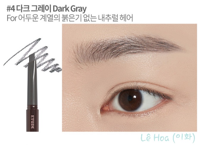 Chì kẻ lông mày 2 đầu Etude House Drawing Eyebrow