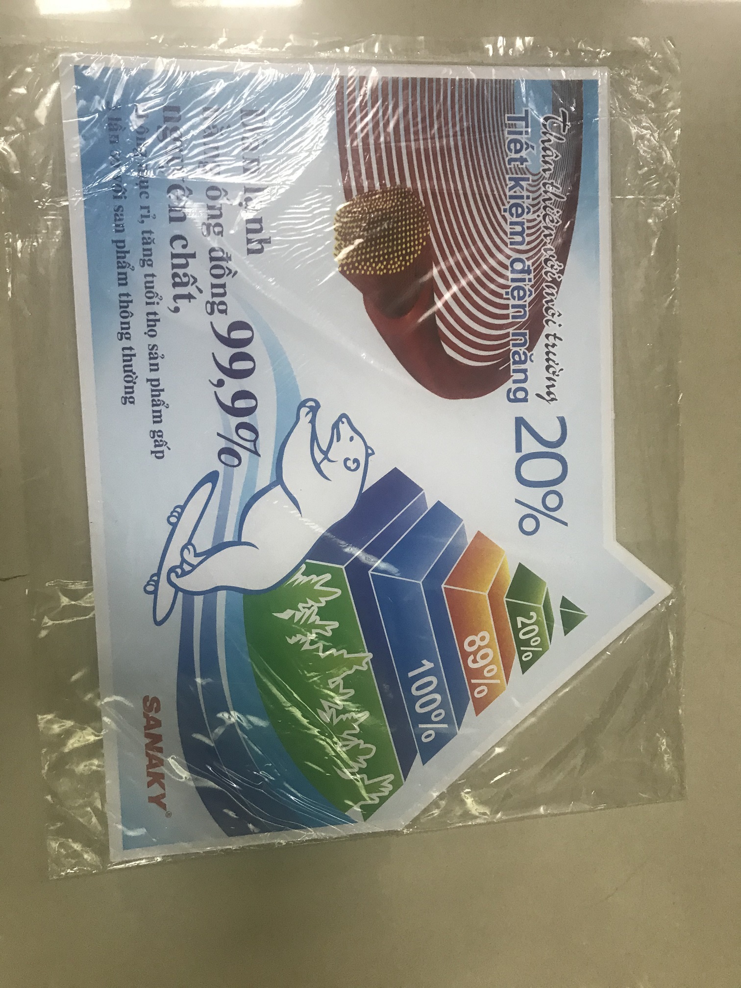 [HCM]Tem dán cho tủ đông/ miếng dán cho tủ đông (có keo dán phía sau mẫu 3)