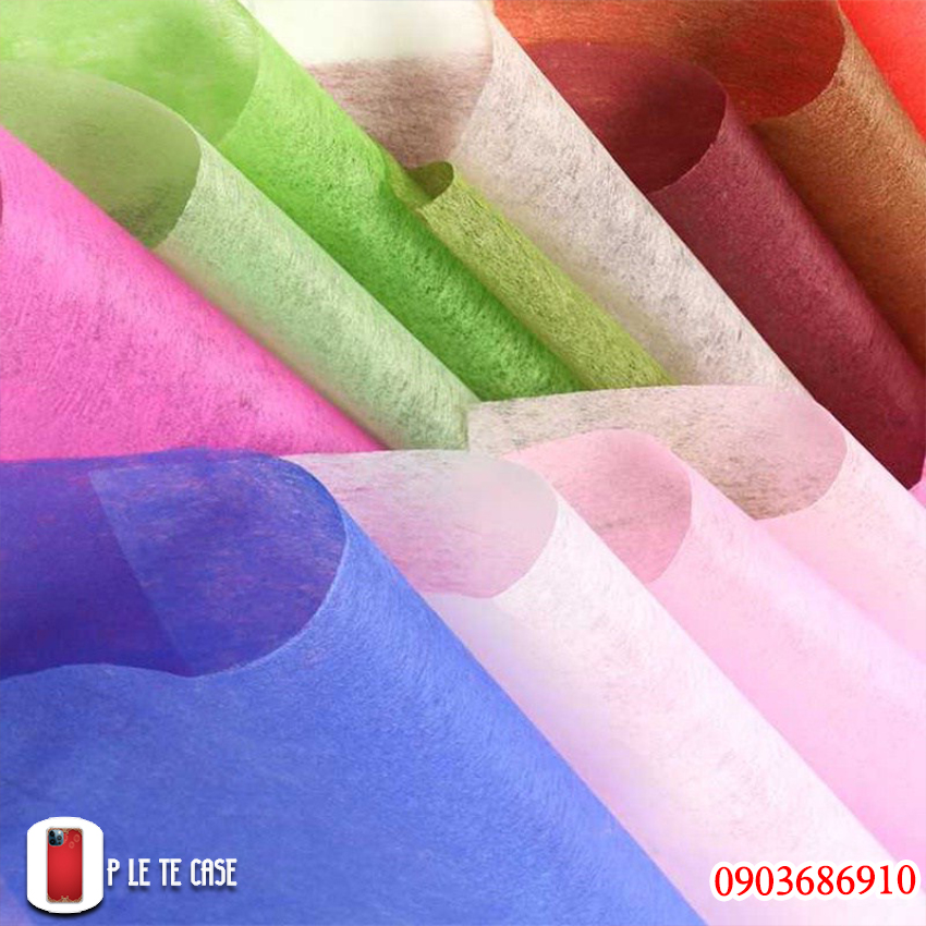 Giấy lụa mỏng gói hoa gói quà khổ 55x55cm