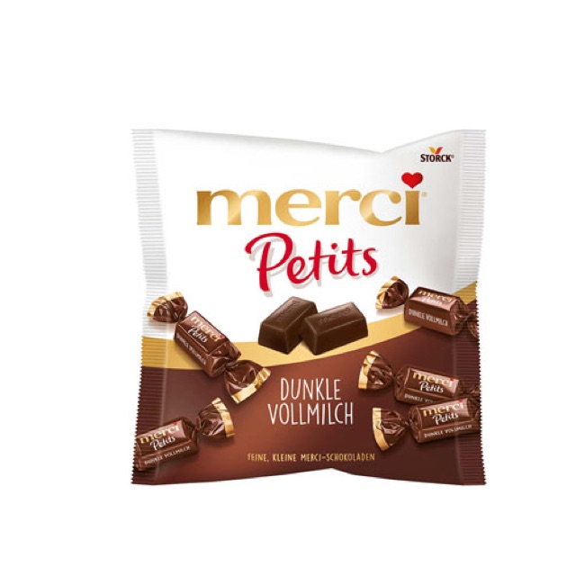 KẸO SOCOLA MERCI PETITS 125G ĐỦ VỊ