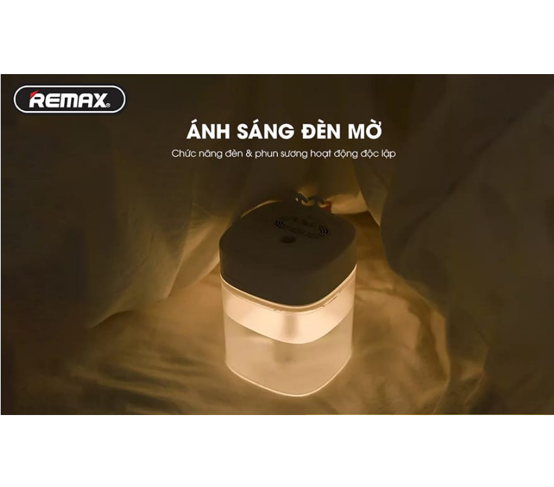 [HCM]Máy Tạo Độ Ẩm Để Bàn Remax Rl-Hm01 Black Forest Series