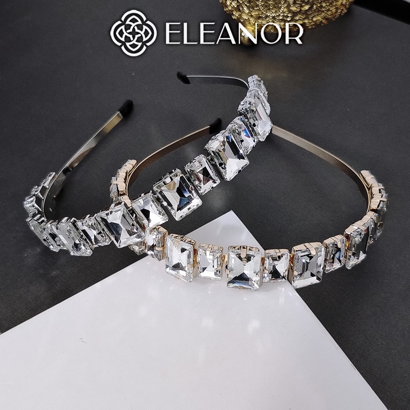 Băng đô cài tóc Eleanor Accessories cài tóc đính đá lấp lánh phụ kiện tóc 4384