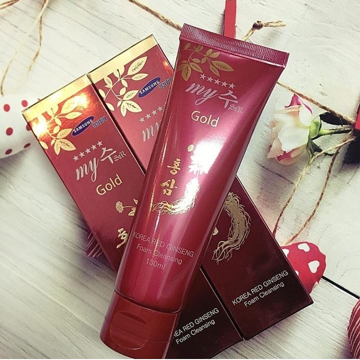 Sữa rửa mặt sâm đỏ Hàn Quốc