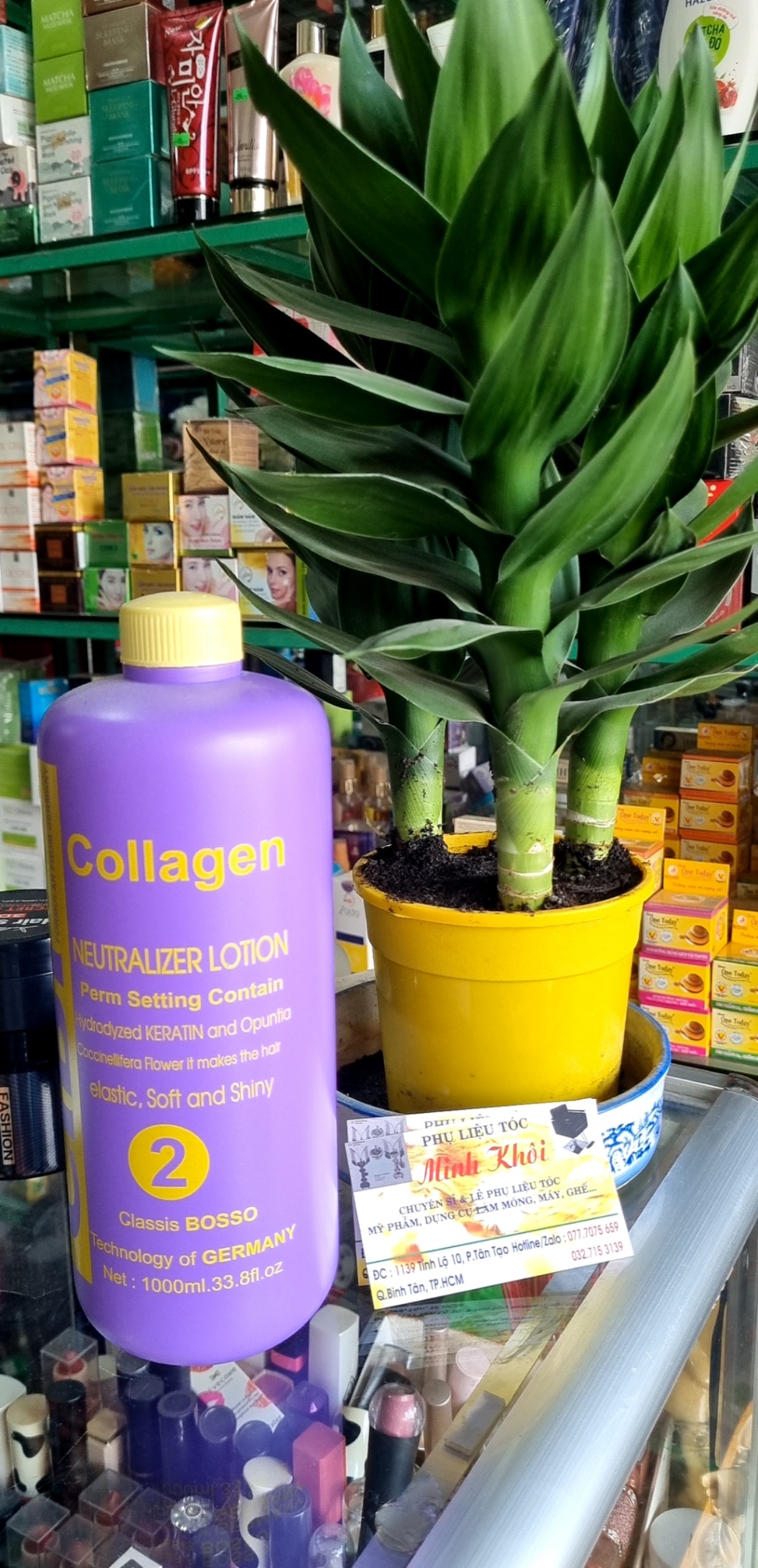 UỐN NONG CIBI COLLAGEN 1000ML*2