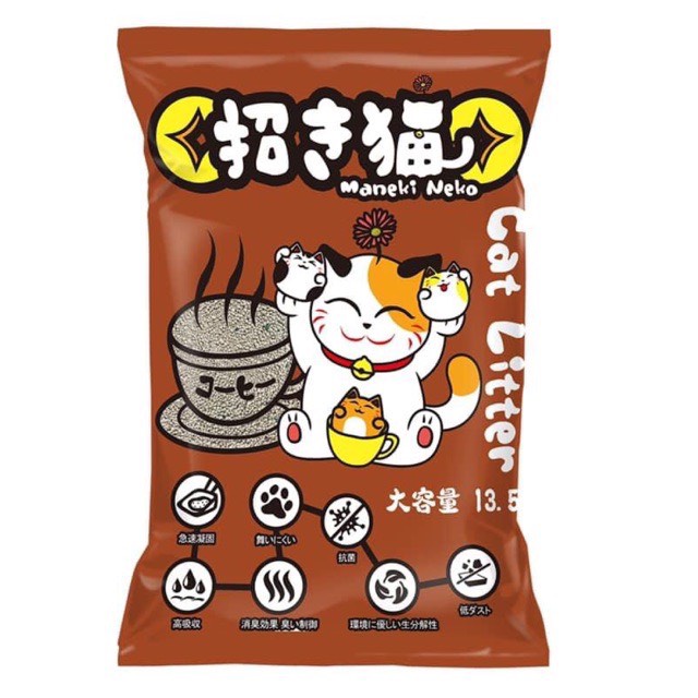 [tải 6 bao] Cát Nekko 5L- Cát vệ sinh cho mèo