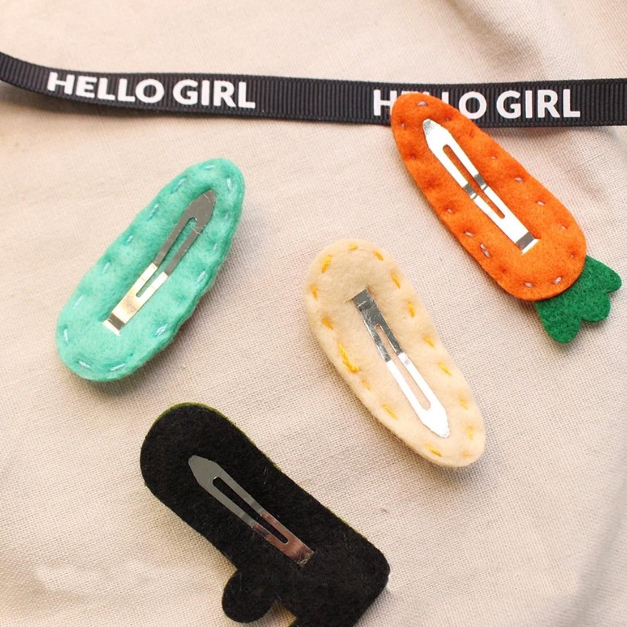 KẸP HANDMADE VẢI DỆT SIÊU CUTE