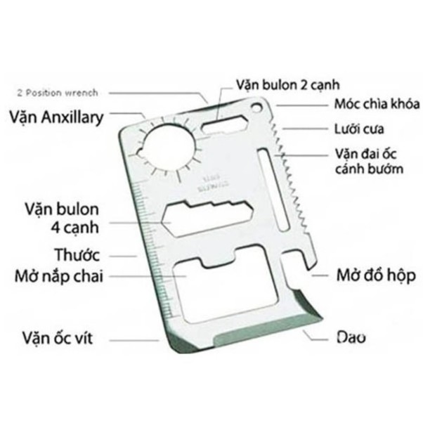 Miếng Thép Đa Năng 11 Công Dụng Thép Không Gỉ